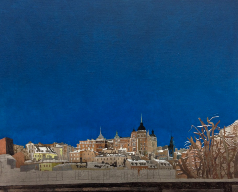 Por la tarde, Stockholm
Acrylic on Canvas
2013  60 x 73 cm
