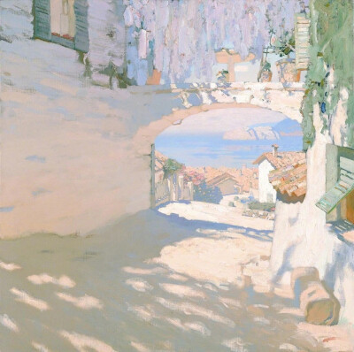 俄罗斯油画家 Bato Dugarzhapov 油画中的光、色、影
