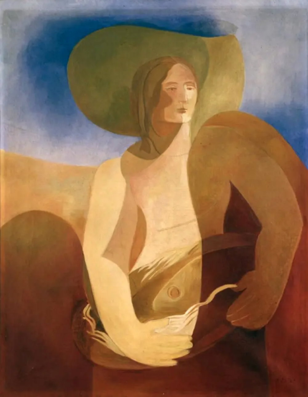 有鱼的女人
亚历山德拉·埃克斯特
绘画, 1934, 93×74 cm
