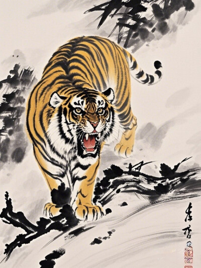 猛虎下山