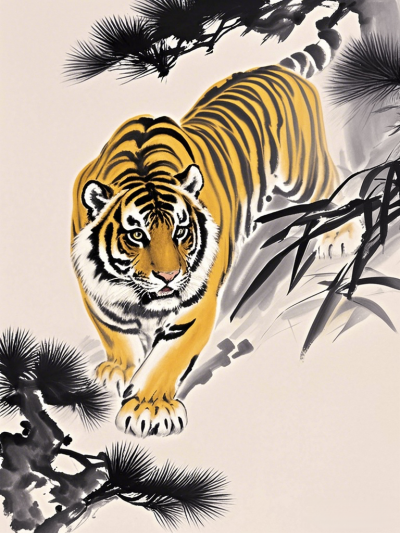 猛虎下山