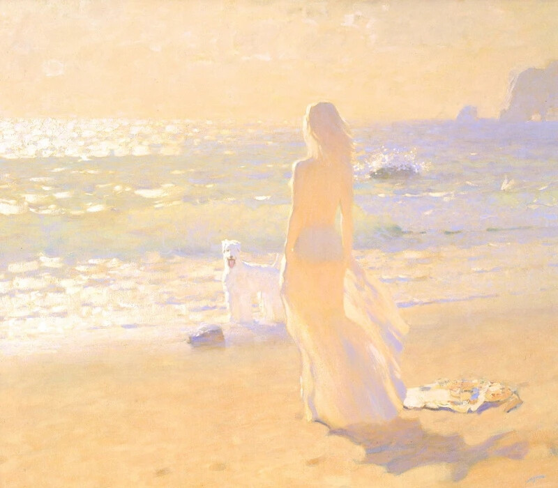 俄罗斯油画家 Bato Dugarzhapov 油画中的光、色、影
