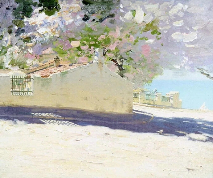 俄罗斯油画家 Bato Dugarzhapov 油画中的光、色、影
