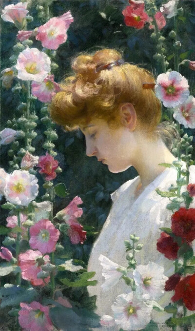 19世纪画家Charles Courtney Curran ​​​​唯美绘画艺术
