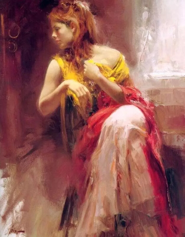 皮诺·德埃尼 Pino Daeni (1939年11月8日—），意大利当代油画家。生于意大利巴里的Giuseppe Dangelico市。毕业于巴里艺术学院，是一位成功商业艺术家。他的作品中很强的欲望表现出他自己的想法和情感。作品遍及美国，深受世界各地收藏家的赞赏。曾在中国办过展览。