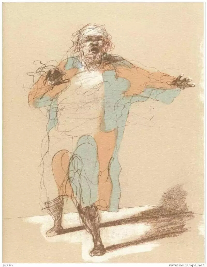 画家 Claude Weisbuch (1927-2014)  一组充满张力的绘画