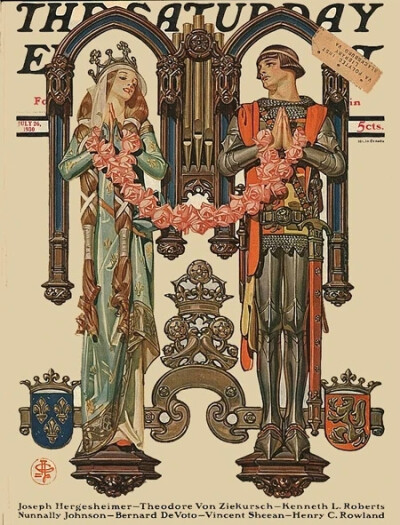 插画艺术的黄金年代大师——约瑟夫（Joseph Christian Leyendecker）
