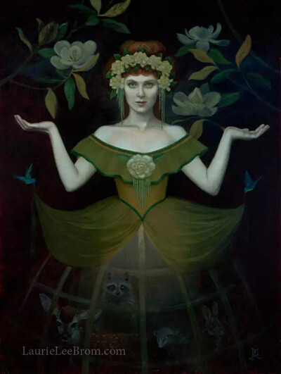 艺术家 Laurie Lee Brom 艺术作品】
