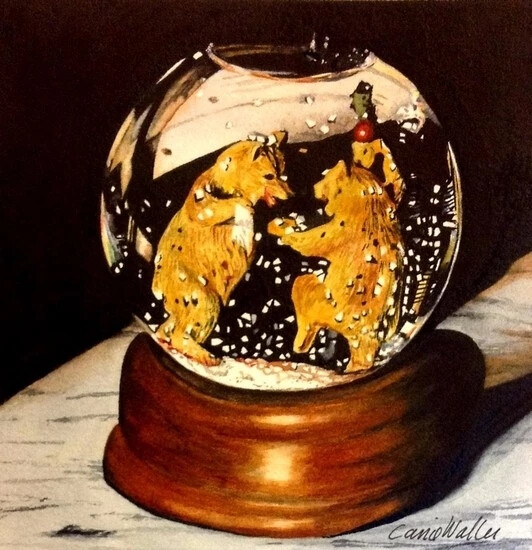 水彩大神 Carrie Waller 静物水彩绘画
