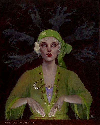 艺术家 Laurie Lee Brom 艺术作品】
