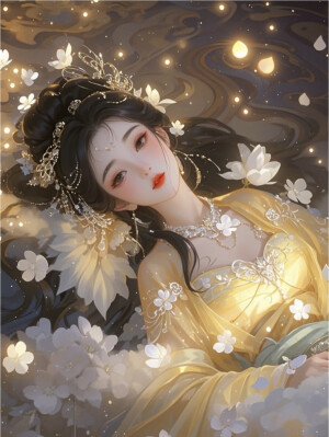 雪花频落粉，香汗尽流珠