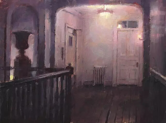 艺术家Nicolas Martin一组油画作品
