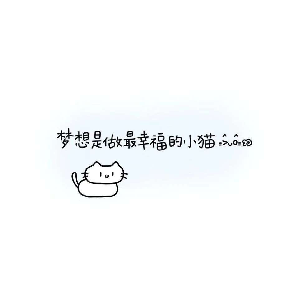 小猫文字壁纸