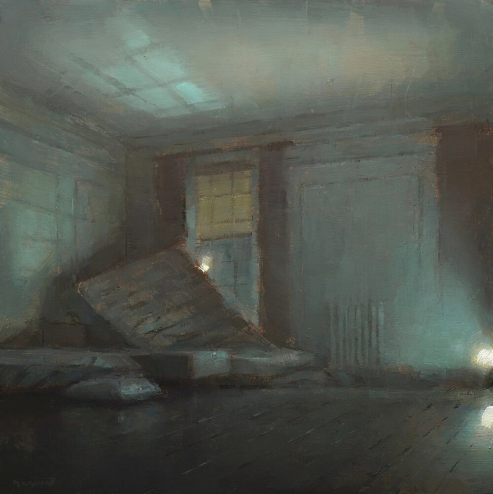 艺术家Nicolas Martin一组油画作品
