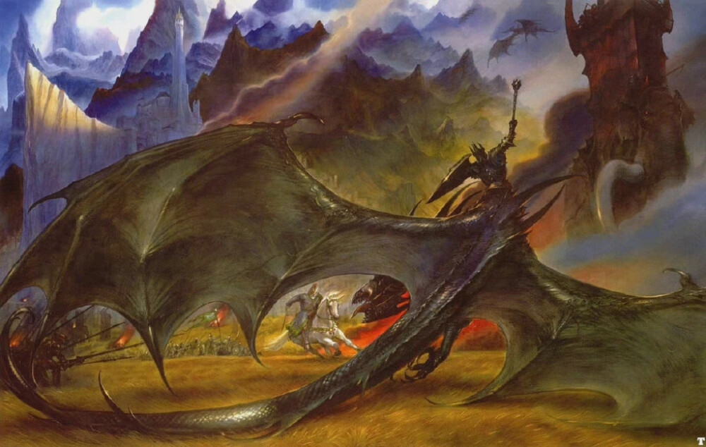 加拿大插画艺术家 John Howe(约翰·豪，1957年—  )是世界上最杰出的幻想艺术家之一。他作为概念设计师，和另外一位 J.R.R.托尔金 著作的插图画家 Alan Lee（阿兰.李） 为 彼得·杰克逊 的影片《魔戒》三部曲创作概念世界，备受人们的推崇和喜爱。欧洲的画展上，经常可以见到约翰的作品。他不仅是一位画家还是一位儿童读物作家。