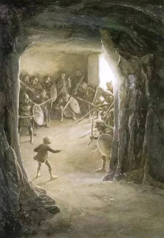 这些是英国插画艺术家 艾伦·李（Alan lee，1947年— ）为《魔戒》创作的水彩画稿，每一张都好强
