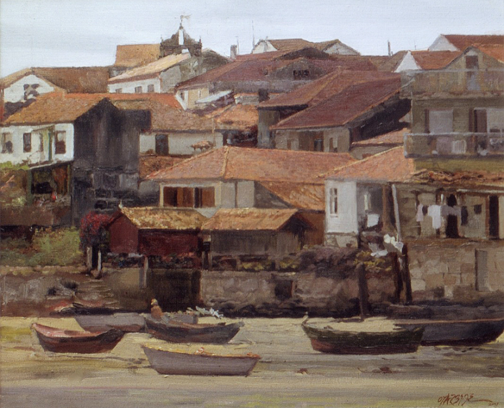 COMBARRO. 
Óleo sobre lienzo, 2001
