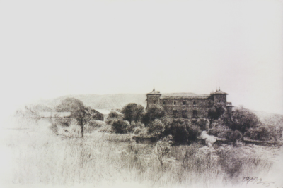 CASTILLO DE ALDOVEA. 
Carbón, 2003
