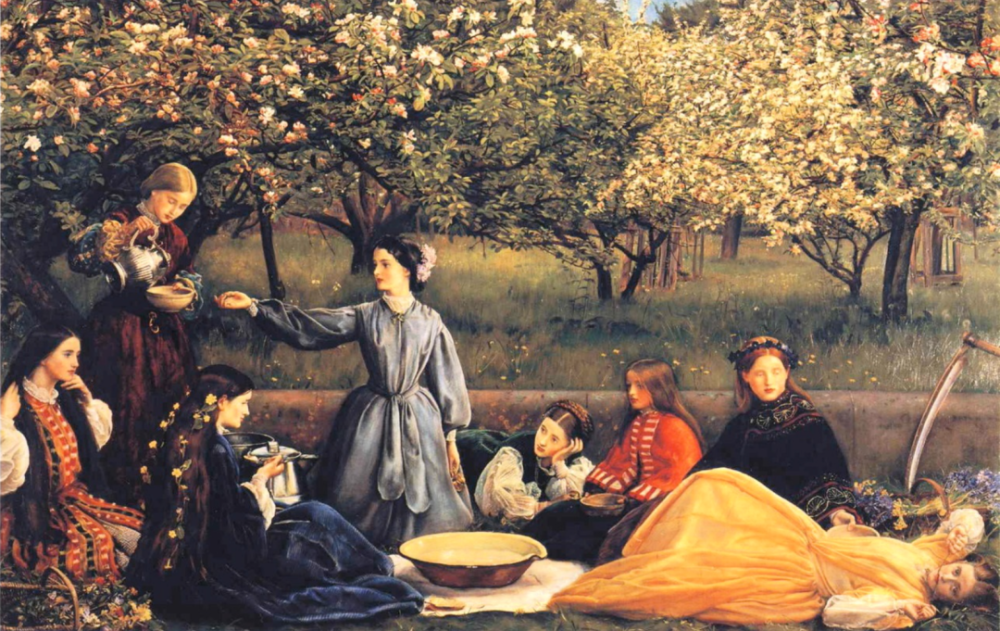 Primavera
John Everett Millais, 1856-1859
