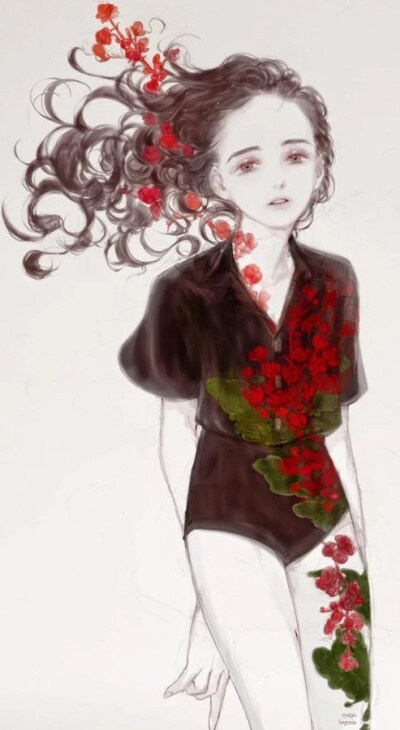 韩国插画师 선주
