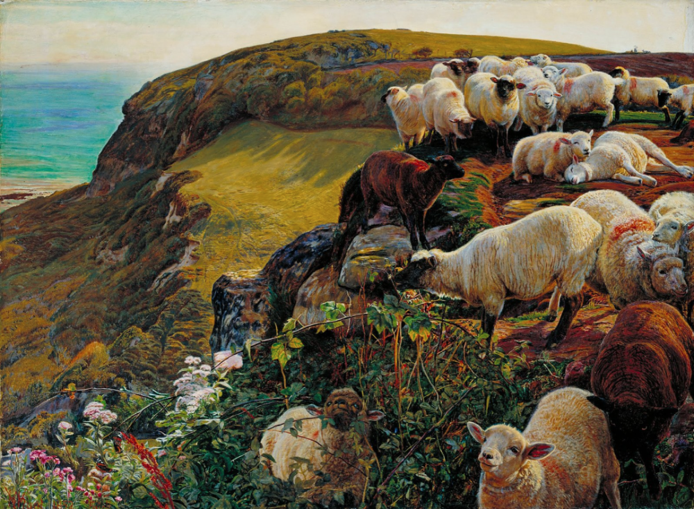 La oveja descarriada
William Holman Hunt, 1852
