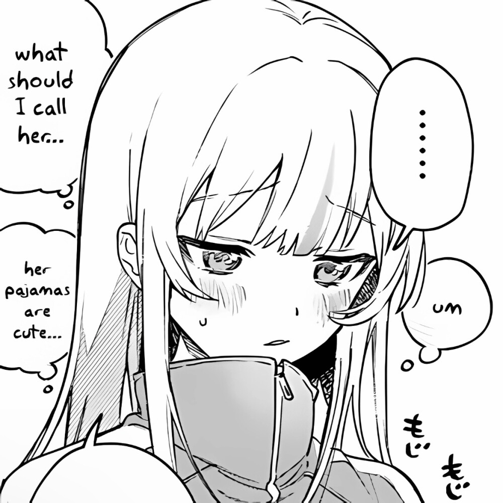 黑白漫画/女生头像