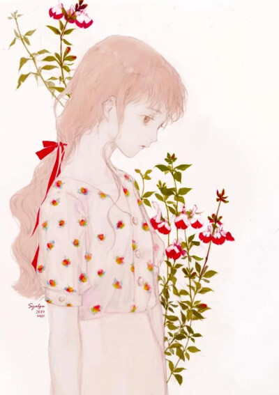 韩国插画师 선주
