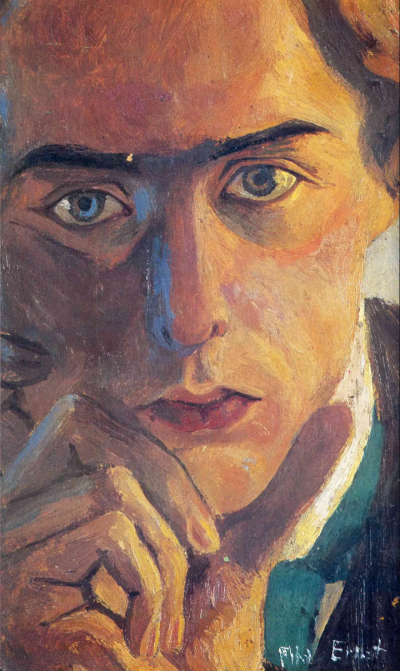 Max Ernst
Self-portrait
1909, 90×60 cm
