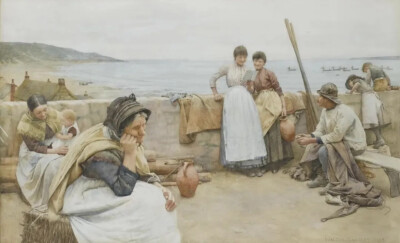 瓦尔特·兰利(Walter Langley,1852-1922)是英国著名的画家，同时也是新林艺术学院的创始人。