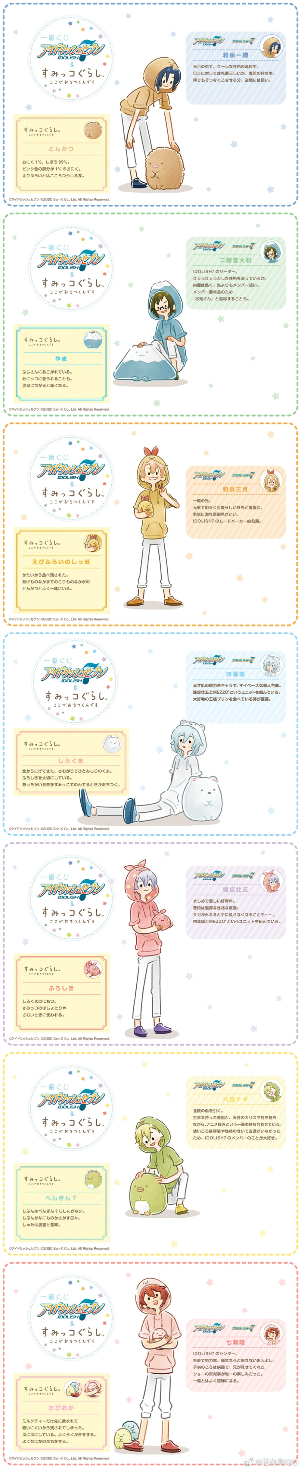 IDOLiSH7
角落生物联动