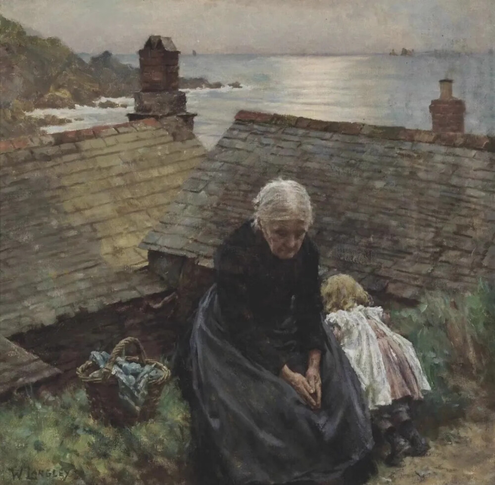 瓦尔特·兰利(Walter Langley,1852-1922)是英国著名的画家，同时也是新林艺术学院的创始人。