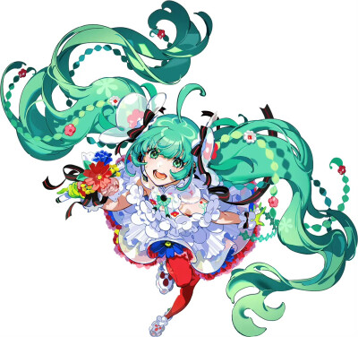 「初音未来 JAPAN LIVE TOUR 2025 ～BLOOMING～」视觉图等（画：米山舞） ​​​