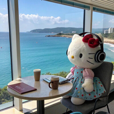 Hello Kitty头像 微信头像 QQ头像 毛毡 公仔 软绵绵 超级可爱 草莓