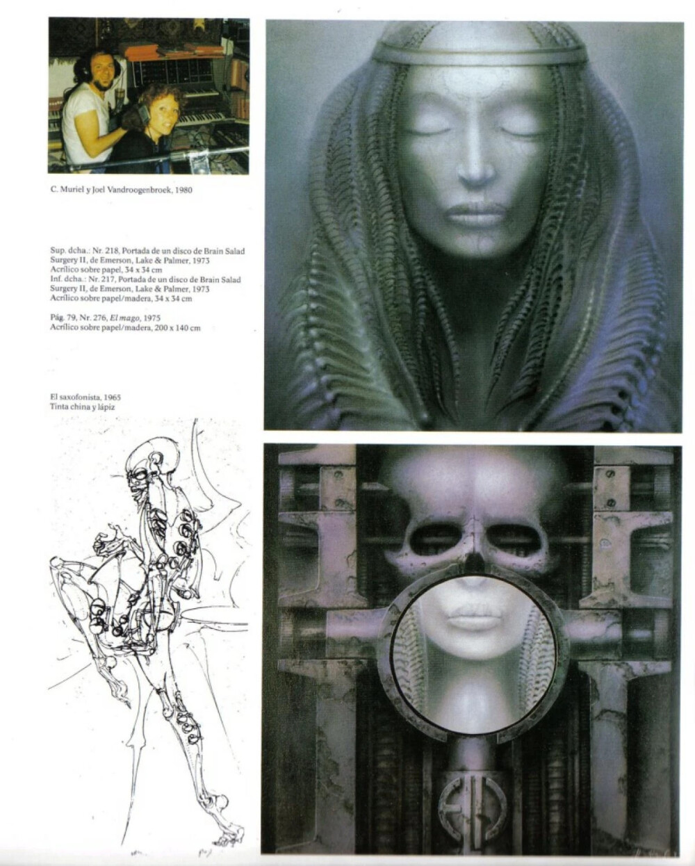 汉斯·鲁道夫·吉格尔（H.R. Giger），瑞士知名的超现实主义画家、雕塑家、设计师。设计电影《异形》中的外星生物，赢得奥斯卡金像奖的最佳视觉效果奖。我们在电影中看到的恐怖的异形形象就是出自此人之手。他的作品最大特色，就是将人体和机器用冰冷黑暗的手法巧妙的联系在一起，使其画风黑暗、抽象、古怪而奇异，令人不寒而栗的同时，又有一种别样的炫目。可以说，这种奇特而恐怖的表现手法，让《异形》这系列电影充满了很多值得回味的艺术气息。