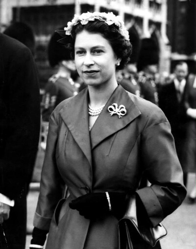 Her Majesty Queen Elizabeth II ，1956