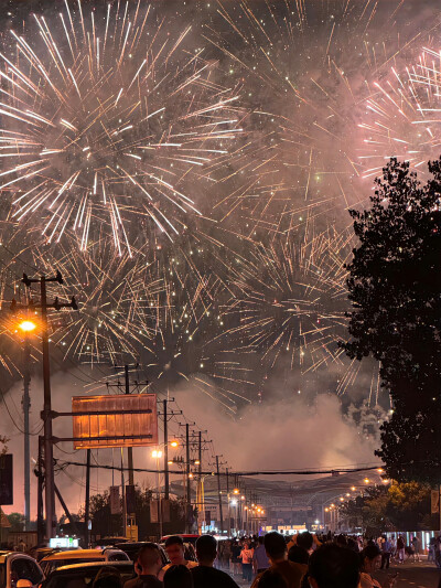 烟花背景图 新年背景图