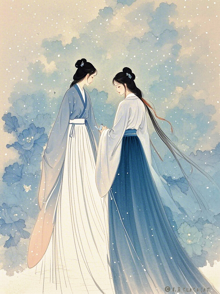 子不言｜人去去，隐隐迢迢 - 高清图片，堆糖，美图壁纸兴趣社区