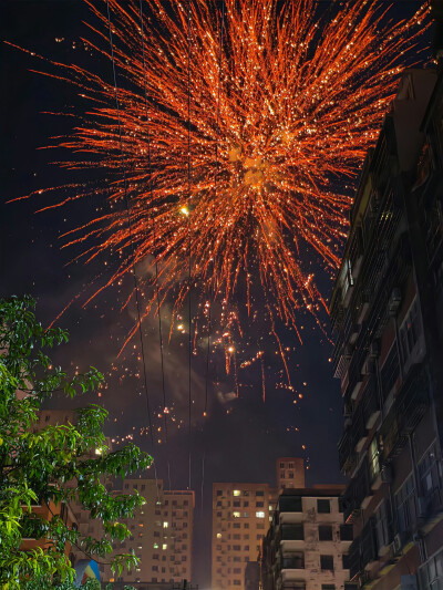 烟花背景图 新年背景图