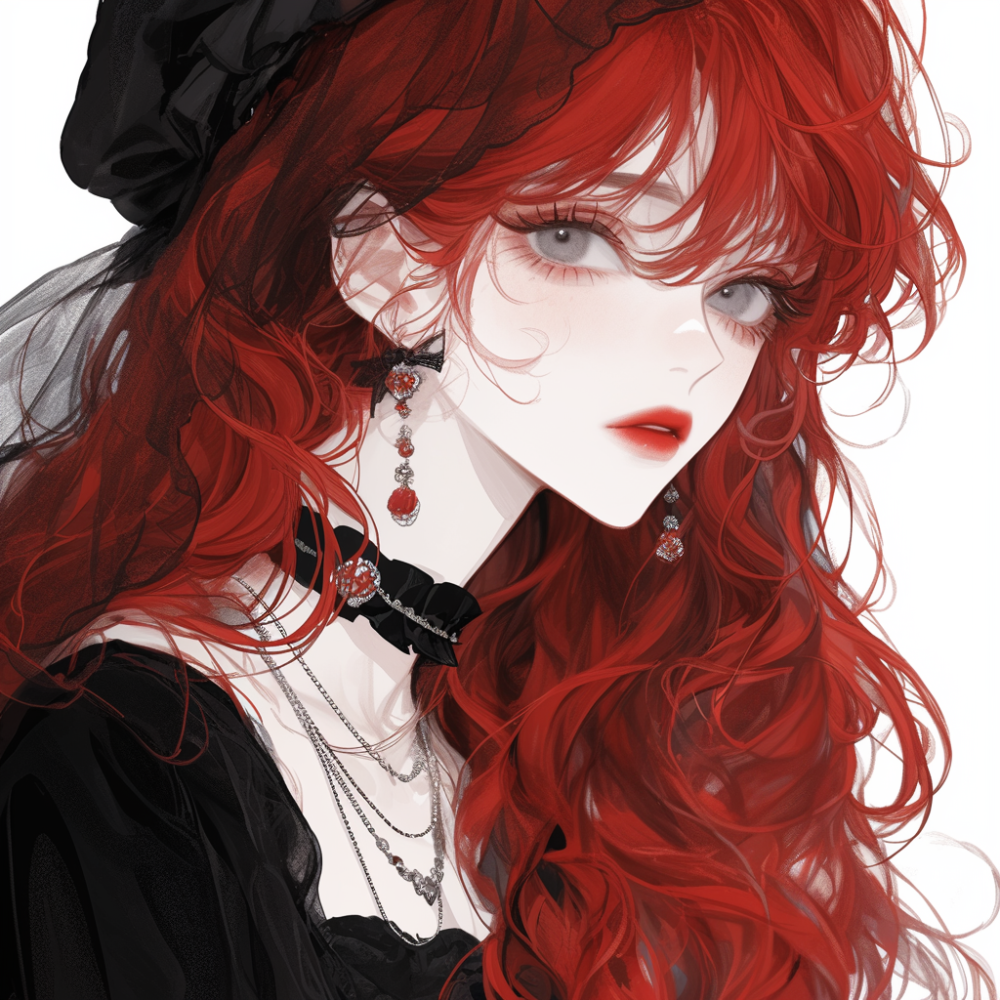 女生头像｜杨梅慕斯
接定制，可买断