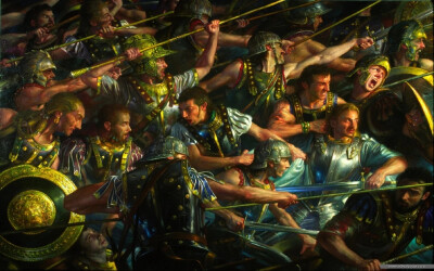 美国插画艺术家 Donato Giancola ​​​ ​​​​一组奇幻插画艺术
