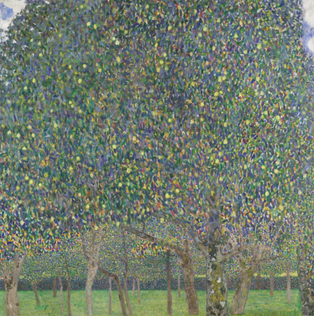 古斯塔夫·克里姆特 (Gustav Klimt)，《梨树》(Pear Trees)（1903 年）