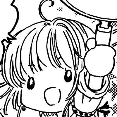 黑白漫画/女生头像