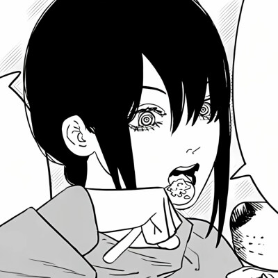 黑白漫画/女生头像