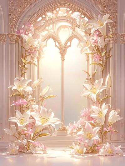 ai百合花