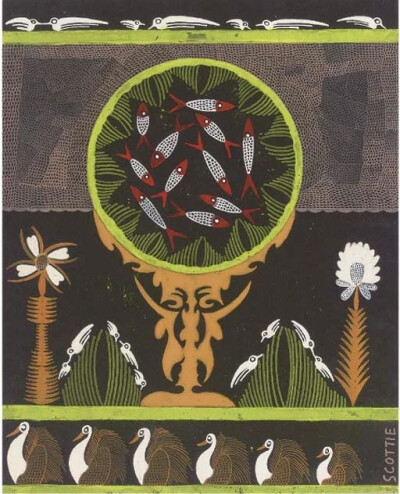 斯科特·威尔逊（Scottie Wilson，1891年2月28日-1972 年），出生于路易斯·弗里曼，是一位苏格兰犹太人局外人艺术家，以其高度细致的风格而闻名。44岁开始艺术生涯，作品受到让·杜布菲、巴勃罗·毕加索等人的推崇和收…