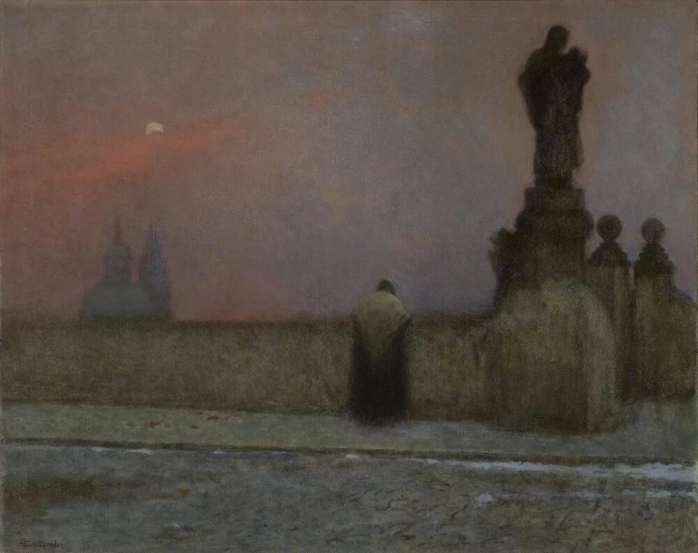 捷克画家 Jakub Schikaneder (1855–1924)一组油画艺术
