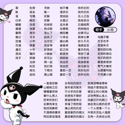 语音厅歌单制作