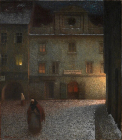 捷克画家 Jakub Schikaneder (1855–1924)一组油画艺术
