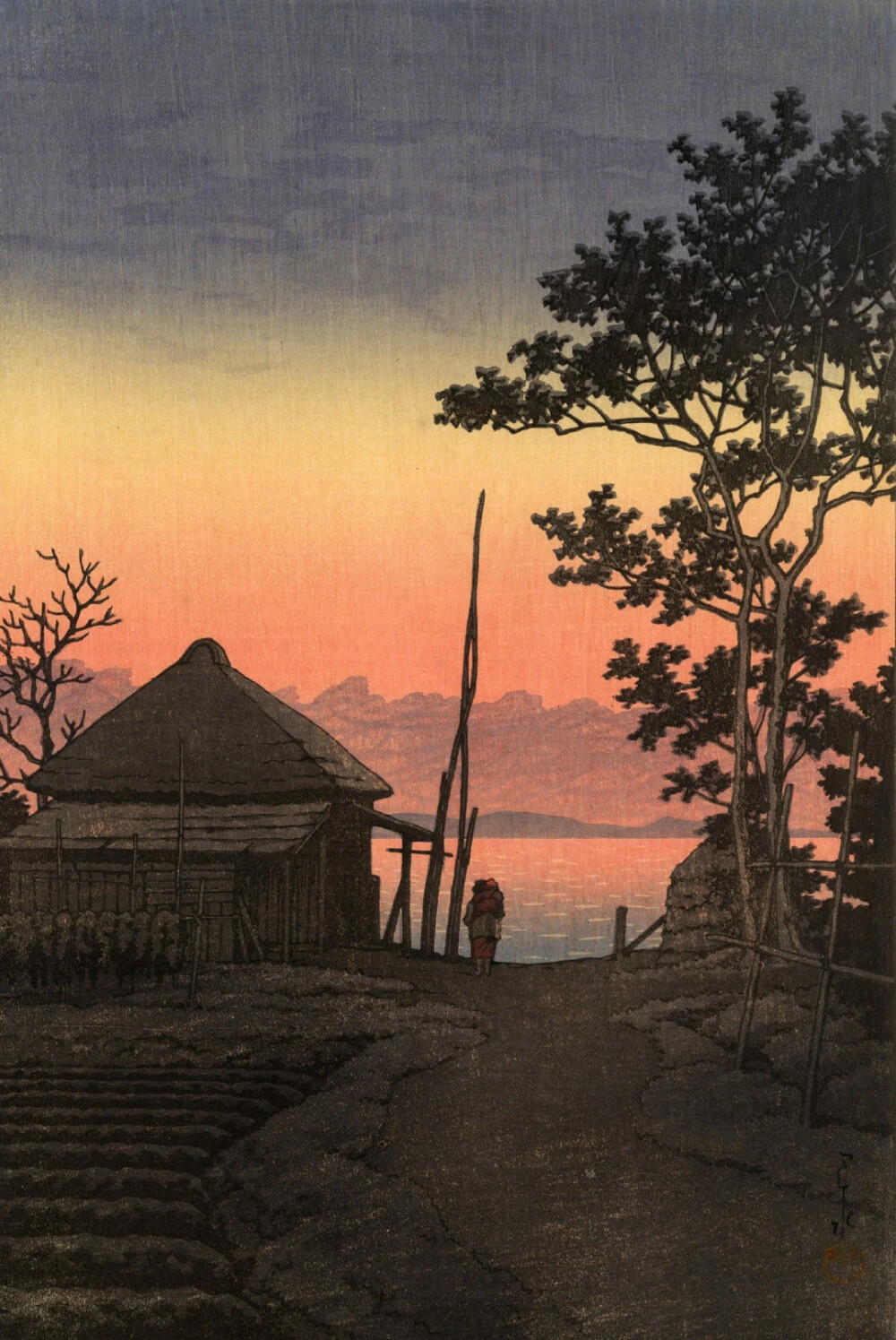 日本画家 Hasui Kawase(川瀬巴水，1883- 1957) ​
