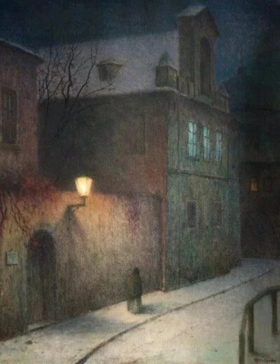 捷克画家 Jakub Schikaneder (1855–1924)一组油画艺术
